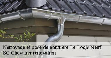 Les installations pour les gouttières à Le Logis Neuf dans le 13190