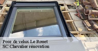 La pose de Velux avec SC Chevalier rénovation à Le Rouet : l’isolation de votre fenêtre de toit